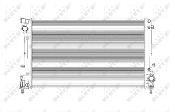 NRF 53835 Radiator, engine cooling