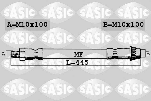 Гальмівний шланг, Sasic 6600031