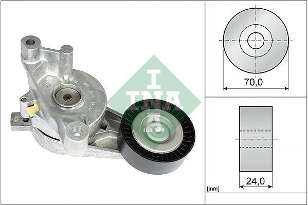 Schaeffler INA Szíjfeszítő, hosszbordás szíj 534 0059 10