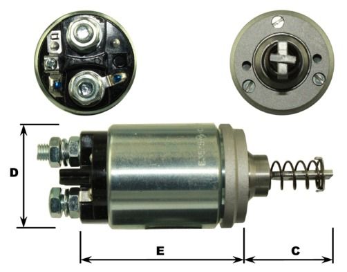 GM Solenoidinis jungiklis, starteris