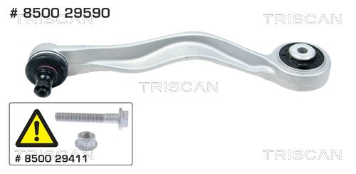 TRISCAN lengőkar, kerékfelfüggesztés 8500 29590