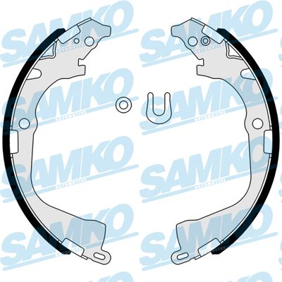 Комплект гальмівних колодок, Samko 81011