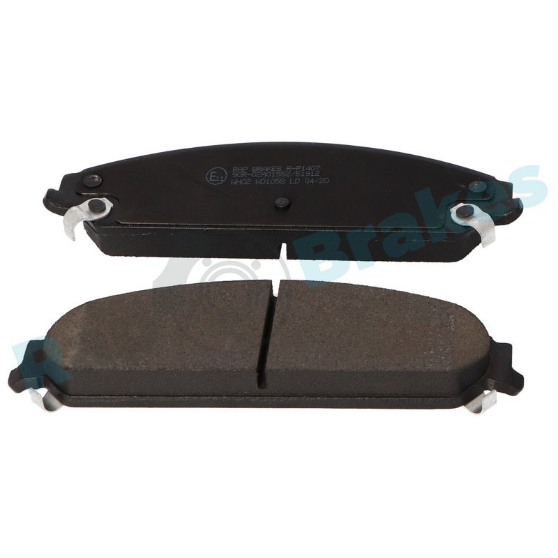 RAP BRAKES R-P1407 Brake Pad Set, disc brake