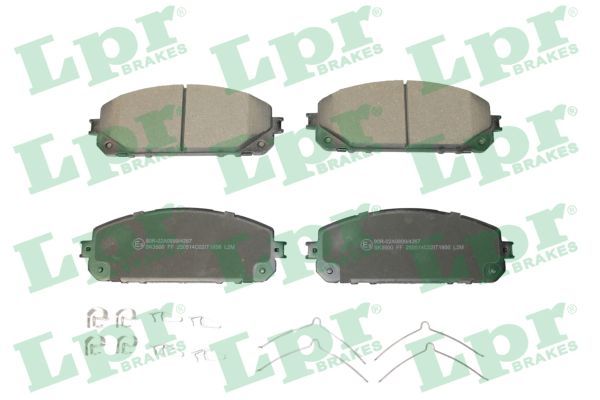Plaquettes+de+frein+à+disque LPR 05P1956