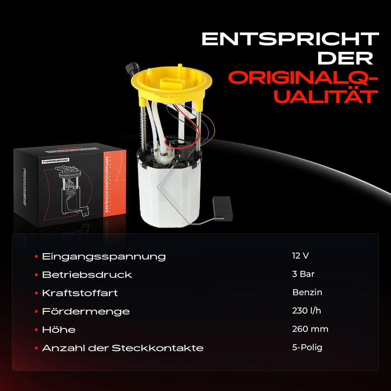 Frankberg 5481FB0013048 Fuel Pump