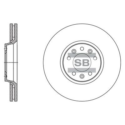 Гальмівний диск, Hi-Q SD5004