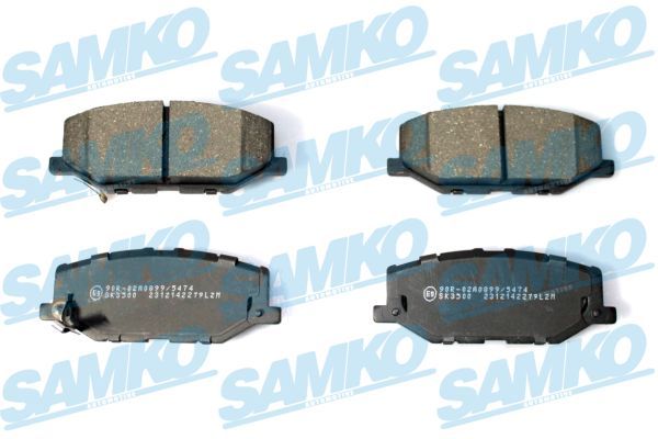 SAMKO 5SP2279 Brake Pad Set, disc brake