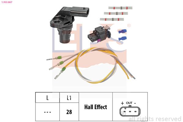 Sensor, posición arbol de levas
