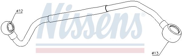 Õliühendus, kompressor, NISSENS 935117