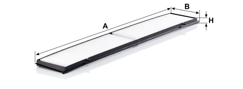 Filter, salongiõhk, MANN-FILTER CU 8430