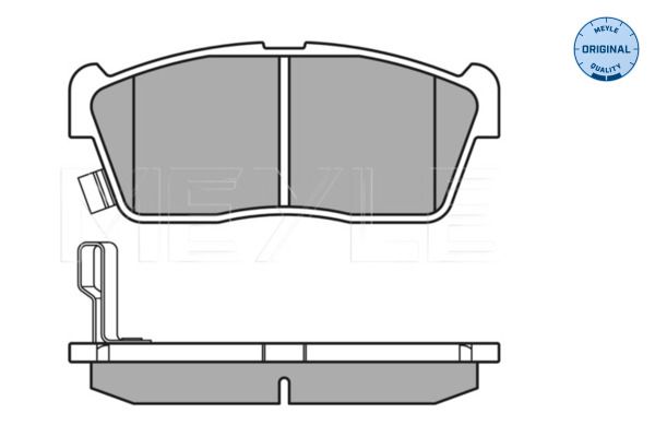 MEYLE 025 235 0715 Brake Pad Set, disc brake