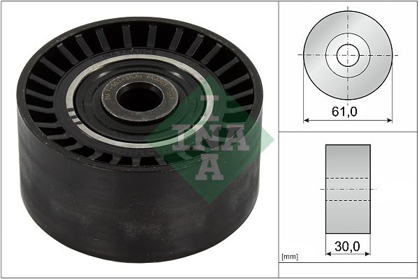 WILMINK GROUP Szíjtárcsa/vezetőgörgő, fogasszíj WG1253113