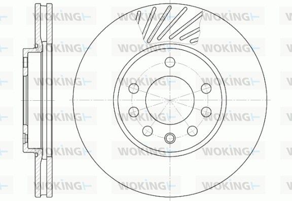 Тормозной диск на Astra F, Astra G, Astra H, Astra J, Combo, Corsa C, Meriva, Zafira A, Zafira B