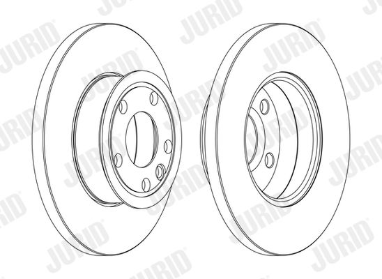 Гальмівний диск, Jurid 561857JC