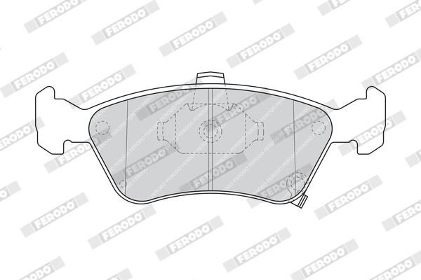 FERODO Plaquettes de frein à disque FDB1321