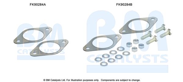 BM CATALYSTS szerelőkészlet, katalizátor FK90284