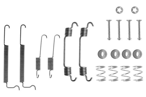 Комплект приладдя, гальмівна колодка, OPEL Astra F, Bosch 1987475135