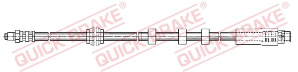 Гальмівний шланг, Quick Brake 35.911