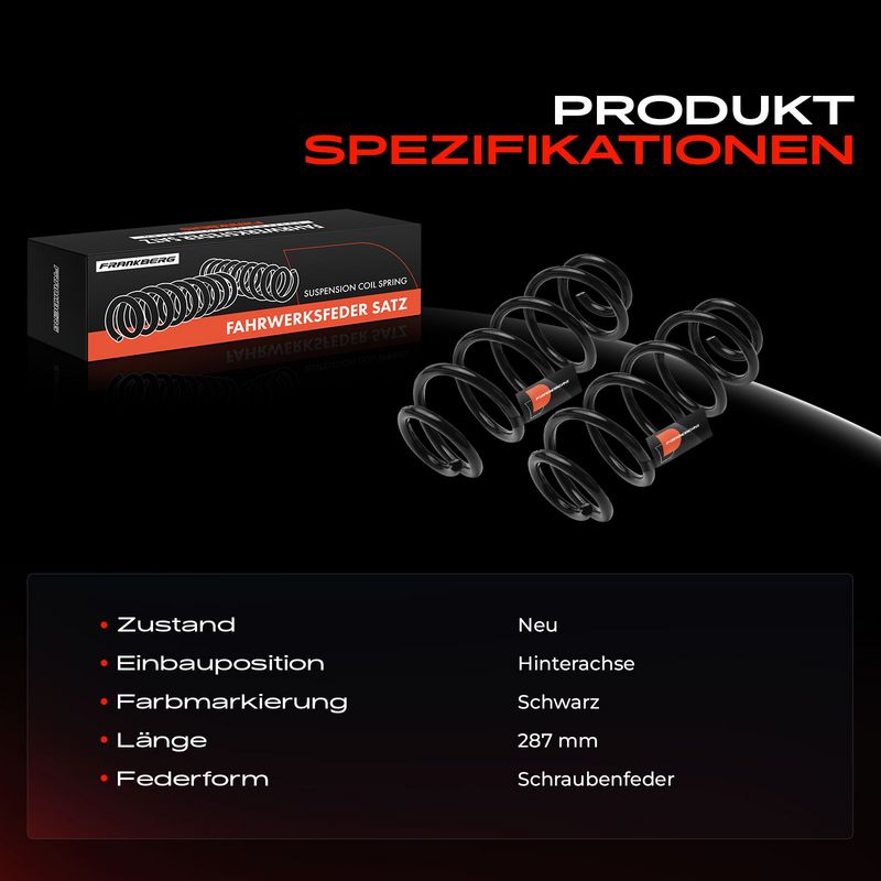 Frankberg 5481FB0051244 Suspension Spring