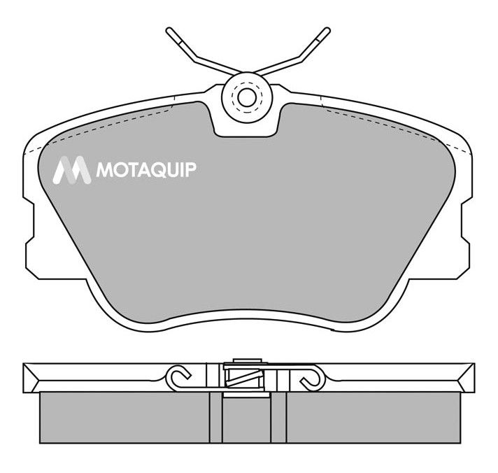 MOTAQUIP fékbetétkészlet, tárcsafék LVXL363
