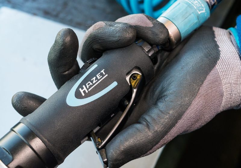 HAZET 9032LG-1 Straight-grip Grinder (compressed air)