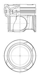 Product Image - Zuiger - 41296600 - KOLBENSCHMIDT