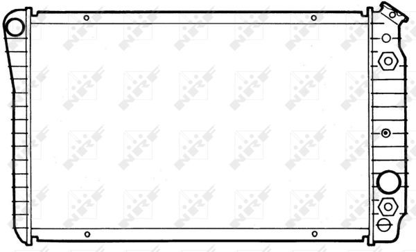 NRF 50322 Radiator, engine cooling