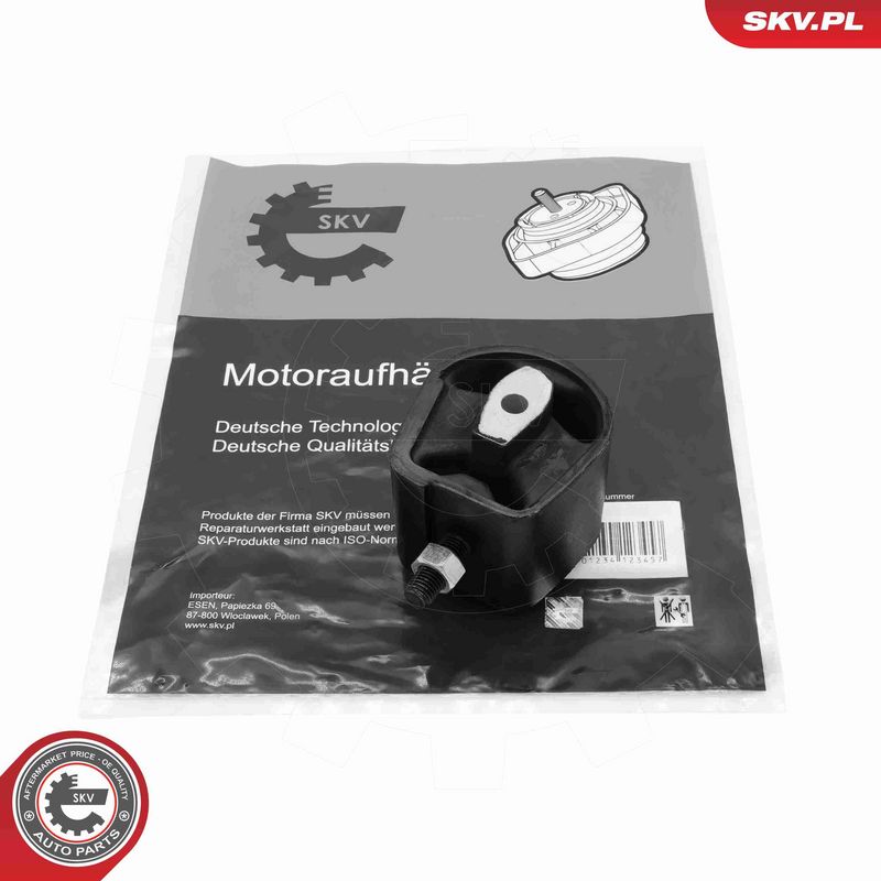ESEN SKV 75SKV392 Mounting, engine