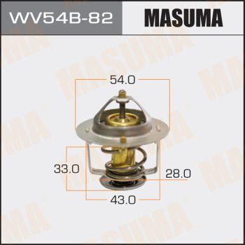 Термостат, охолоджувальна рідина, Masuma WV54B82