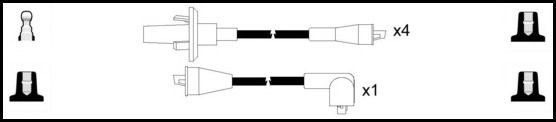 Juego de cables de encendido