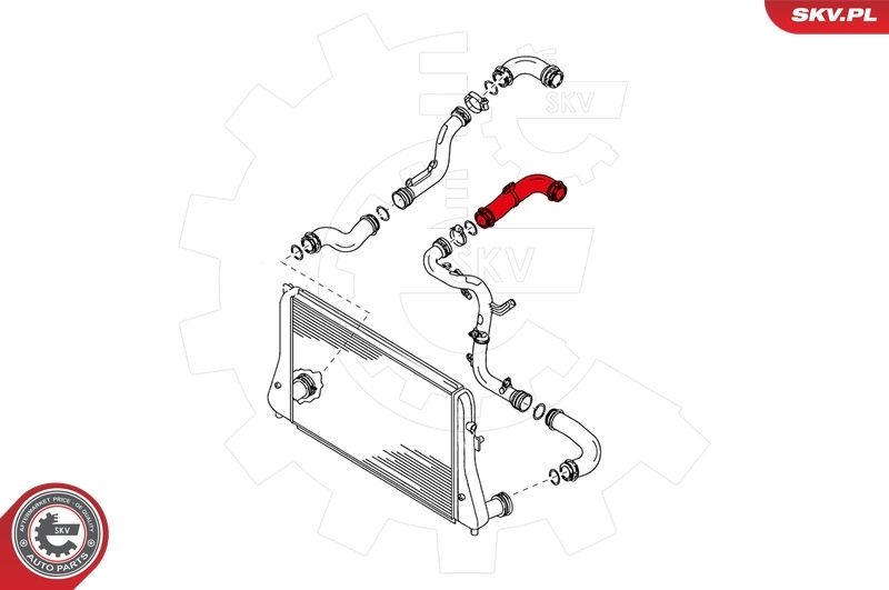 Шланг подачі наддувального повітря, Skv Germany 24SKV059