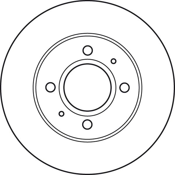 TRW DF4892 Brake Disc