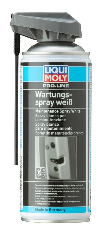Spray de montaj LIQUI MOLY Pro-Line Wartungsspray weiß 7387