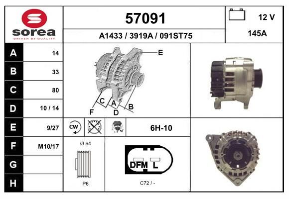 EAI generátor 57091