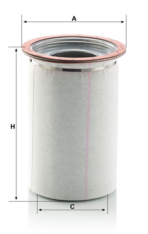 Carterontluchtingssysteem filter past: INGERSOLL RAND SSRM22, SSRM30