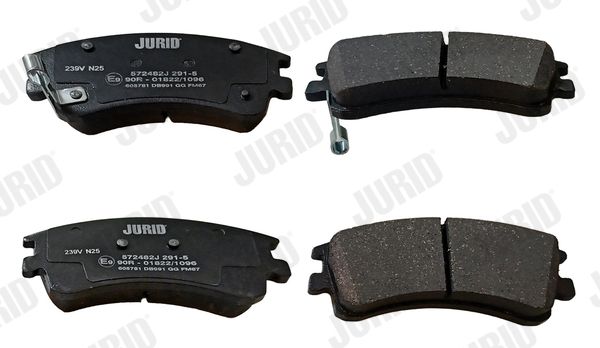 JURID 572482J Brake Pad Set, disc brake