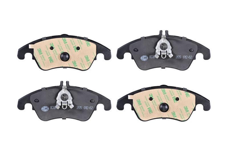 Set placute frana,frana disc 8DB 355 012-621 HELLA