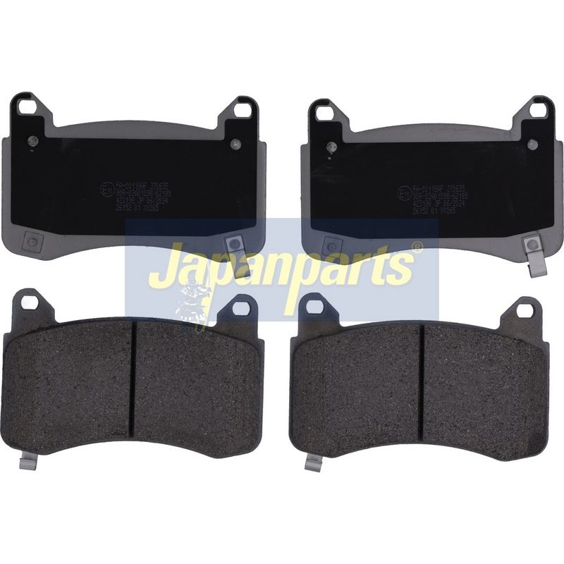 Piduriklotsi komplekt, ketaspidur JAPANPARTS PA-00118AF