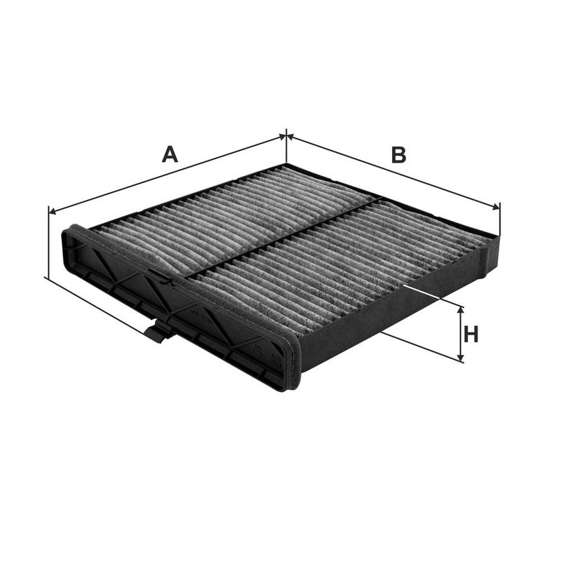 Cabinefilter met actieve kool past: MAZDA 2, 3, CX-3, CX-30 1.5-2.0H 08.14-
