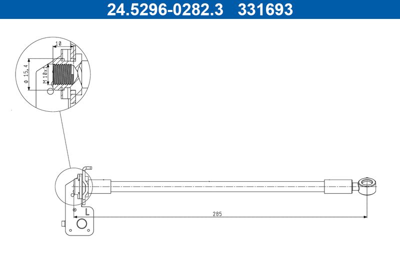 ATE fékcső 24.5296-0282.3