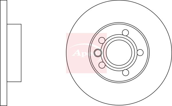 APEC Brake Disc DSK785
