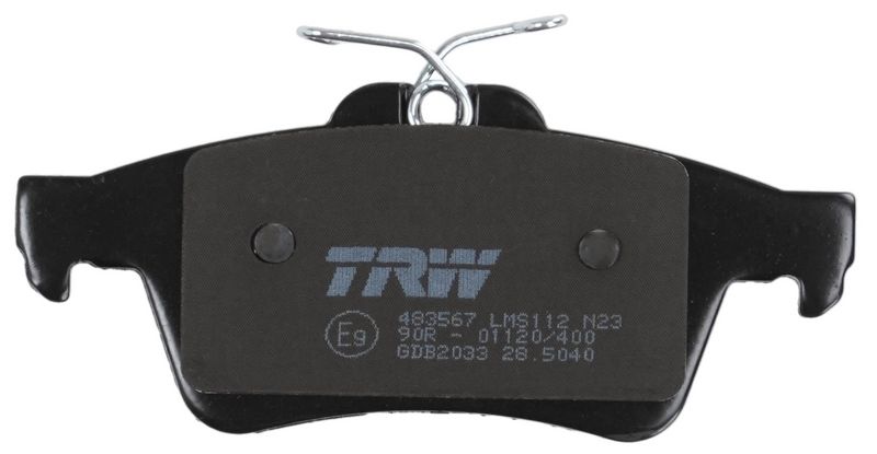 Set placute frana,frana disc GDB2033 TRW
