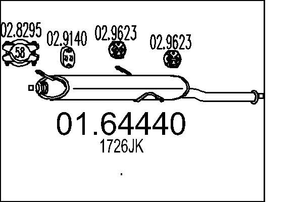 Глушник, Mts 01.64440