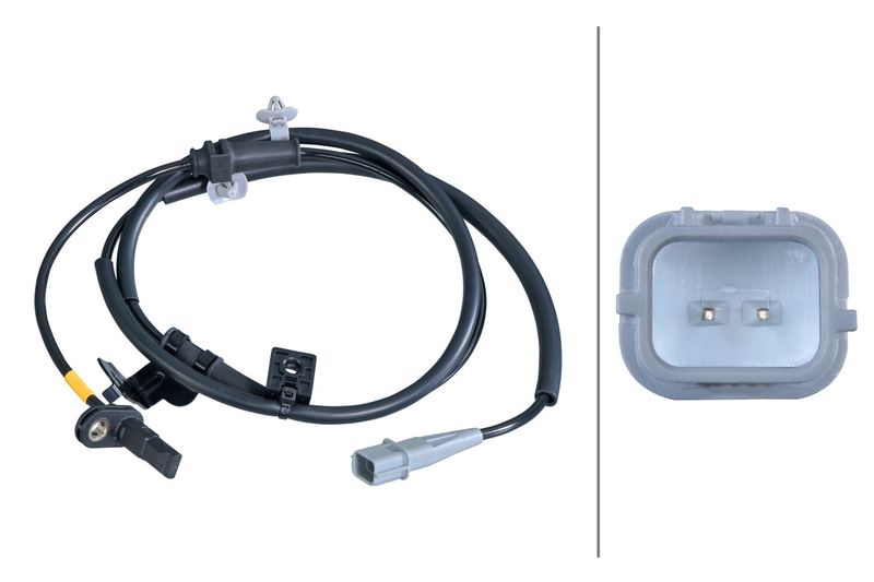 Product Devējs, Riteņu griešanās ātrums HELLA 6PU 358 417-221 Image