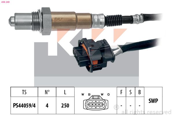 KW lambdaszonda 498 249