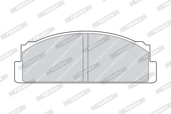 FERODO FDB29 Brake Pad Set, disc brake