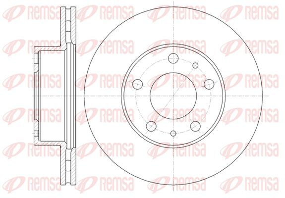 Brzdový kotouč 61351 10