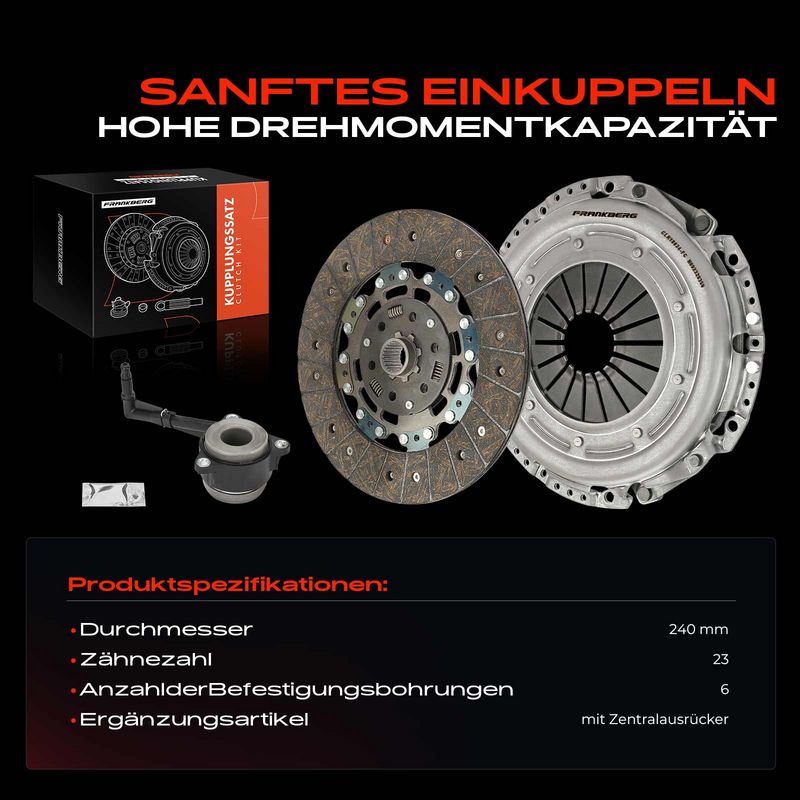 Frankberg 5481FB0030160 Clutch Kit