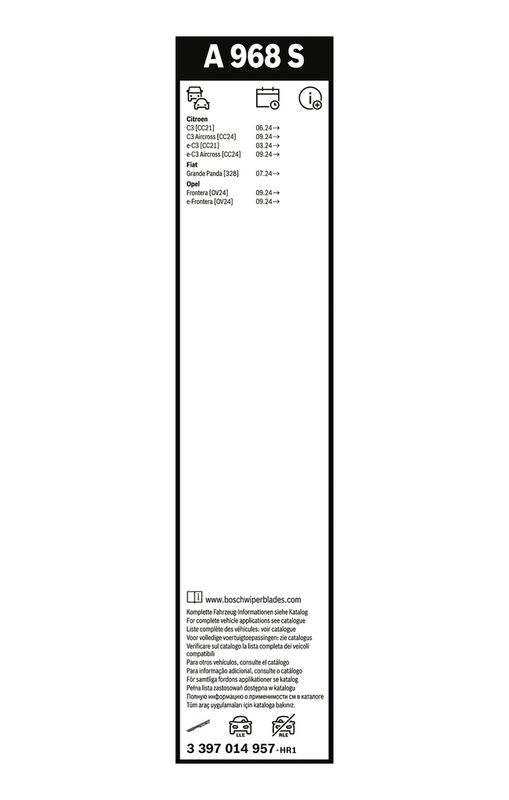 BOSCH 3 397 014 957 Wiper Blade