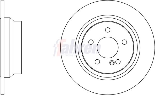Fahren Brake Disc FBD6365